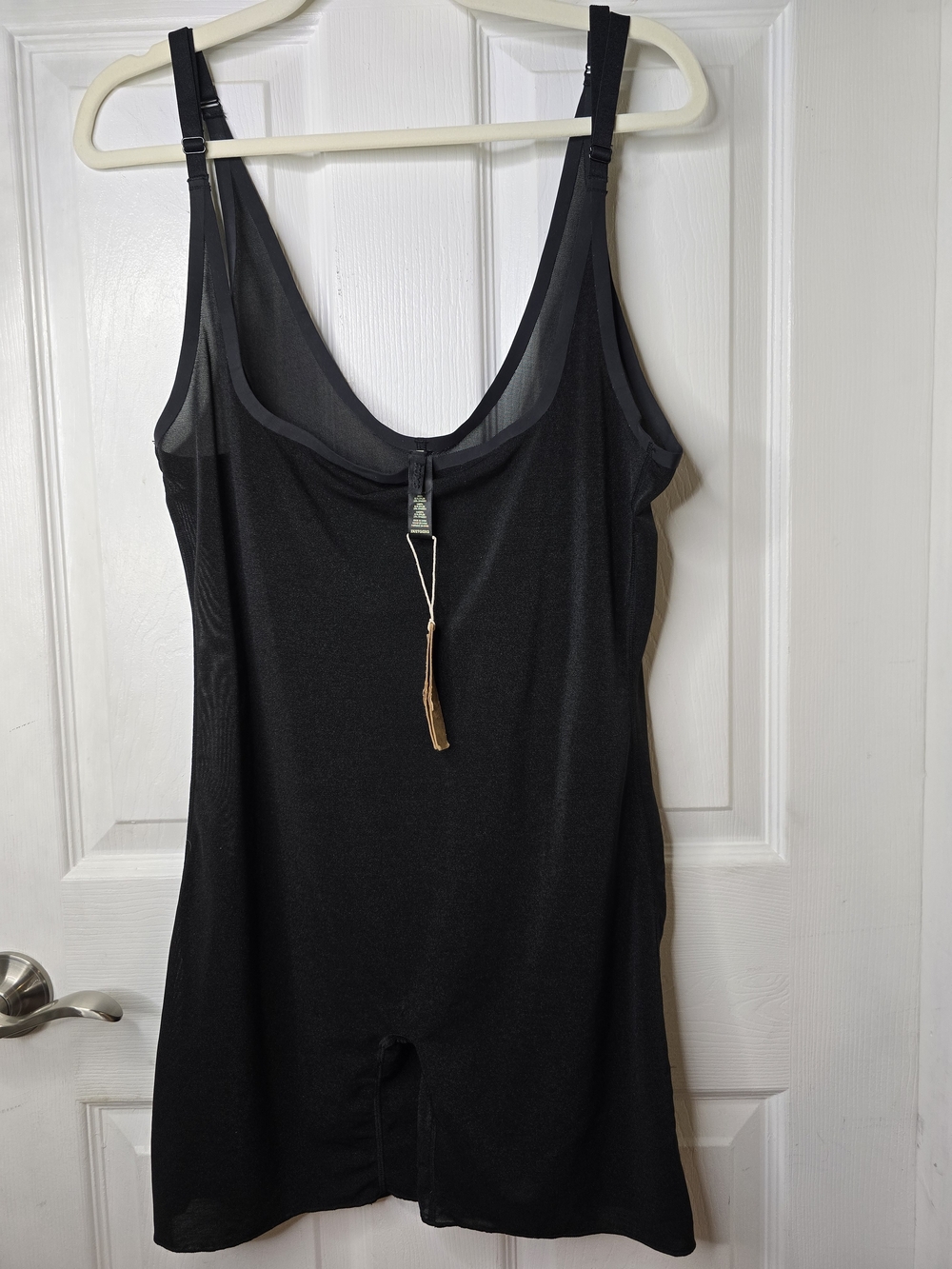 SKIMS NWT Sheer Sculpt Open Bust Mid-Thigh Bodysuit 2X 2XL Plus